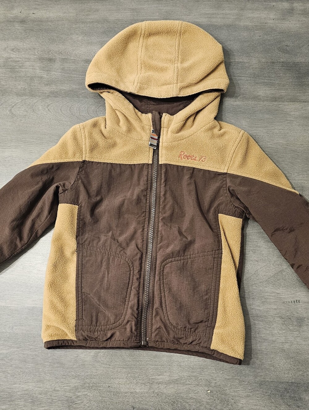 Roots Kids Reversible Jacket- Sise 4T